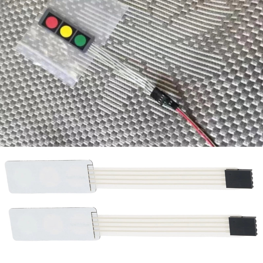 Interruttore a membrana a 3 tasti, dimensioni 57x20mm, per Arduino, Raspberry Pi, progetti fai-da-te
