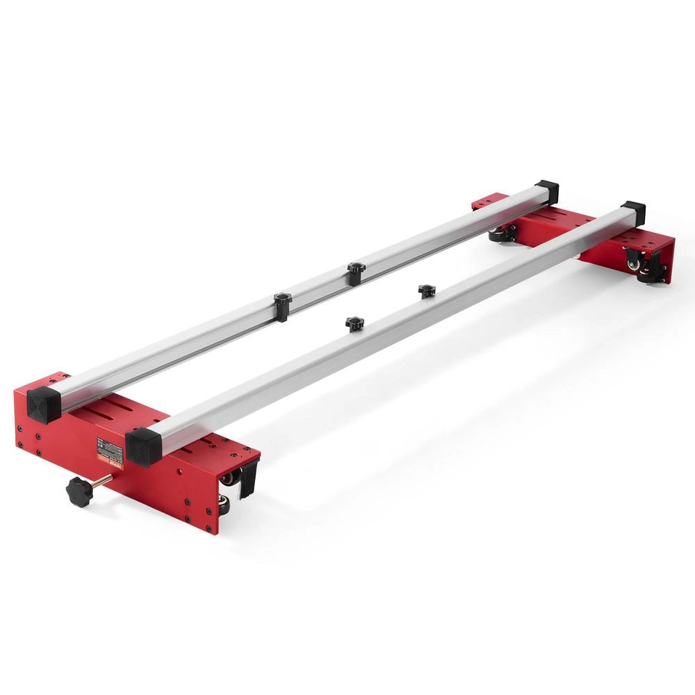 Slitta per fresatrice YS60-001 in lega di alluminio 1525 mm, guida jig per spianare legno, robusta e regolabile per fai da te e falegnameria