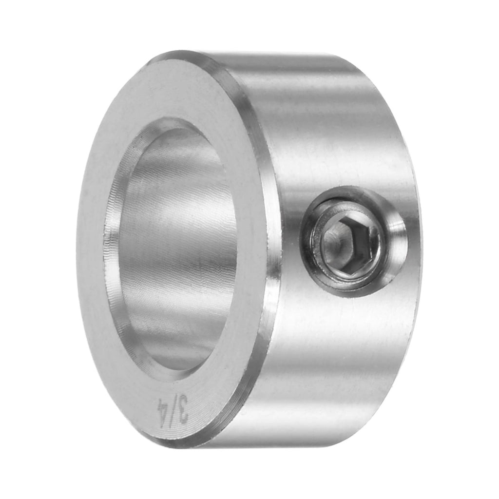 Due elementi a onda, foro da 3/4", acciaio inossidabile 304, diametro esterno 1-1/4"