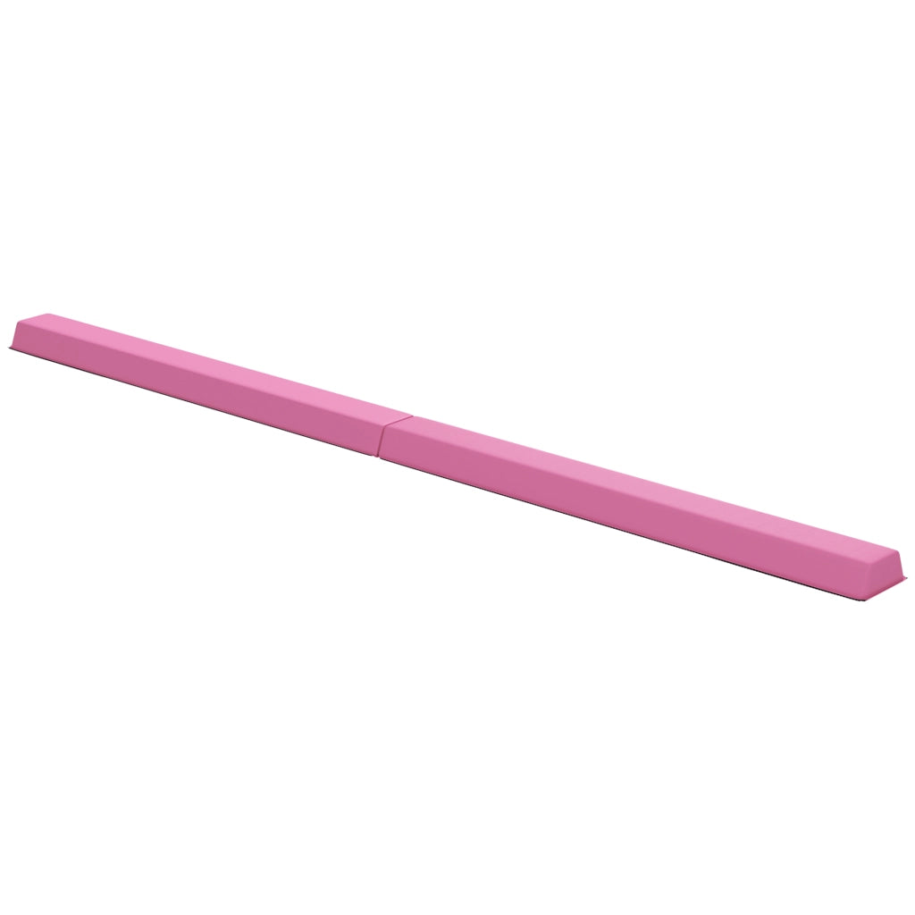 Trave di equilibrio pieghevole 236 cm, portatile e antiscivolo, fino a 80 kg. Per bambini da 3 anni, uso interno ed esterno. Colore rosso chiaro