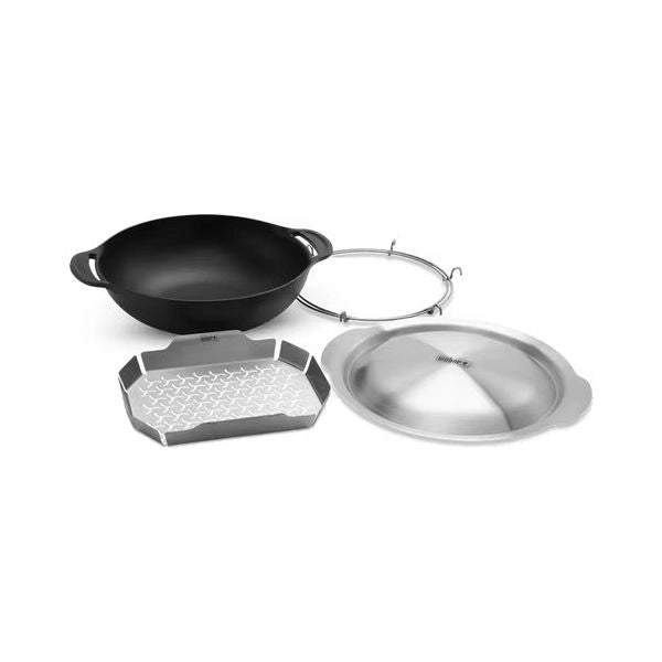 Wok weber 7607 crafted crafted set vapore