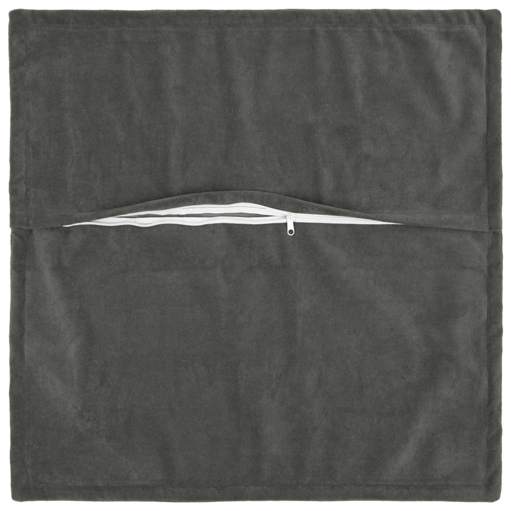 Cuscino da Lanciare 2 pz HOUTEN Antracite 65 x 65 cm 936323