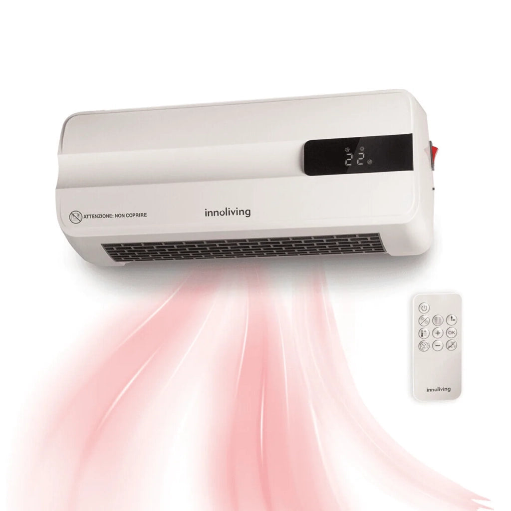 Innoliving INN-581 Termoventilatore a parete PTC 2000W con telecomando