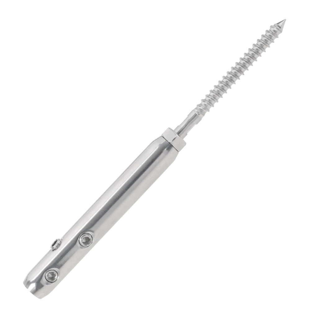 Tensionatori per cavi in acciaio inossidabile T316, da 4 mm, per recinzioni e stendini