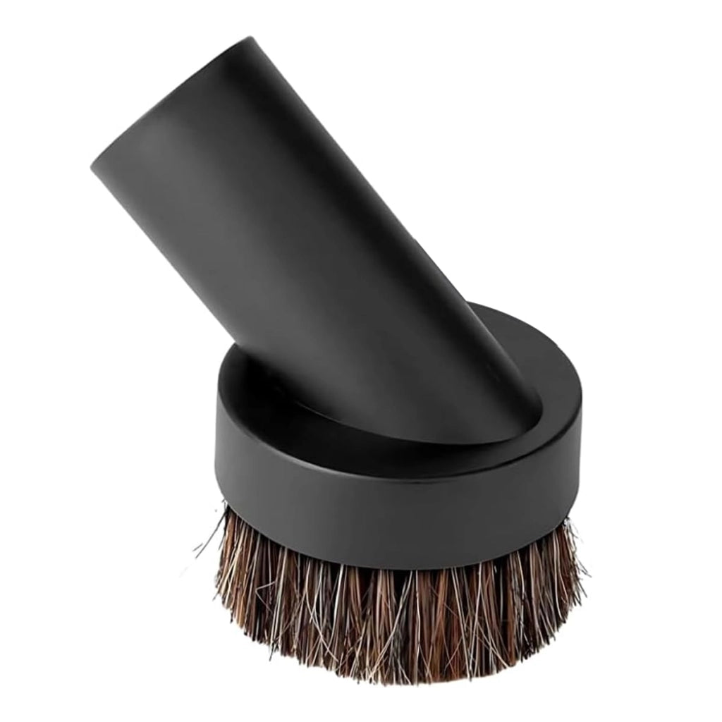 Set di 3 spazzole per aspirapolvere in pelo di cavallo, diametro 32 mm, con adattatore universale