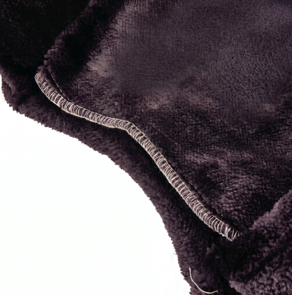 Cuccia per gatti a divanetto 50x40x12;5 cm in poliestere; marrone; con bordo rialzato
