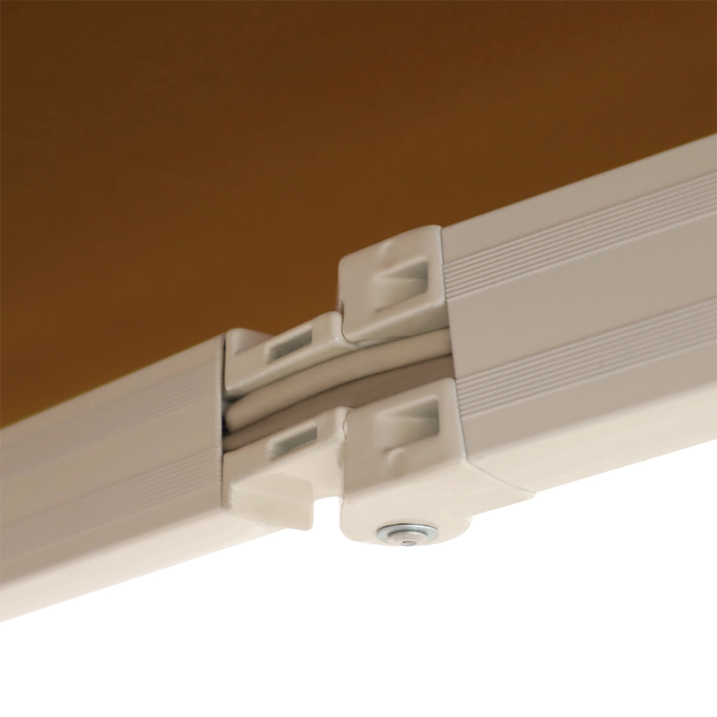 Toldo da Parete con Braccio Articolato ¨C zephmum ¨C Marrone 295x245 cm