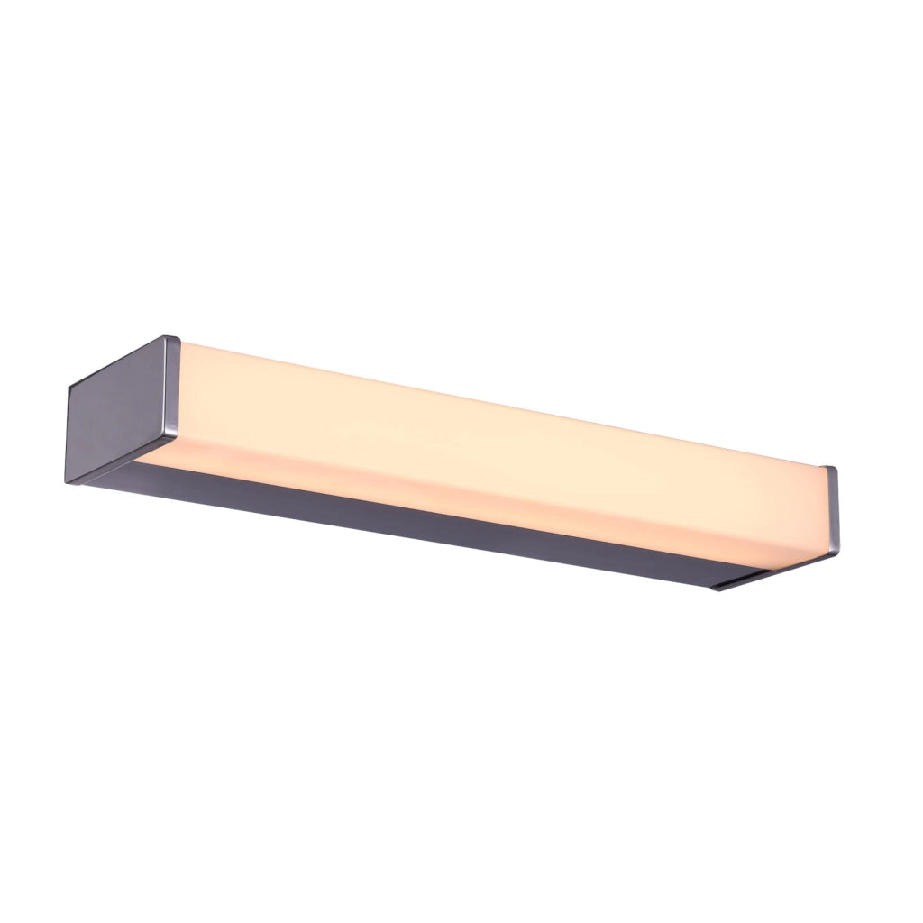 Applique bagno Italux Minoria cromata LED 6W 3000K