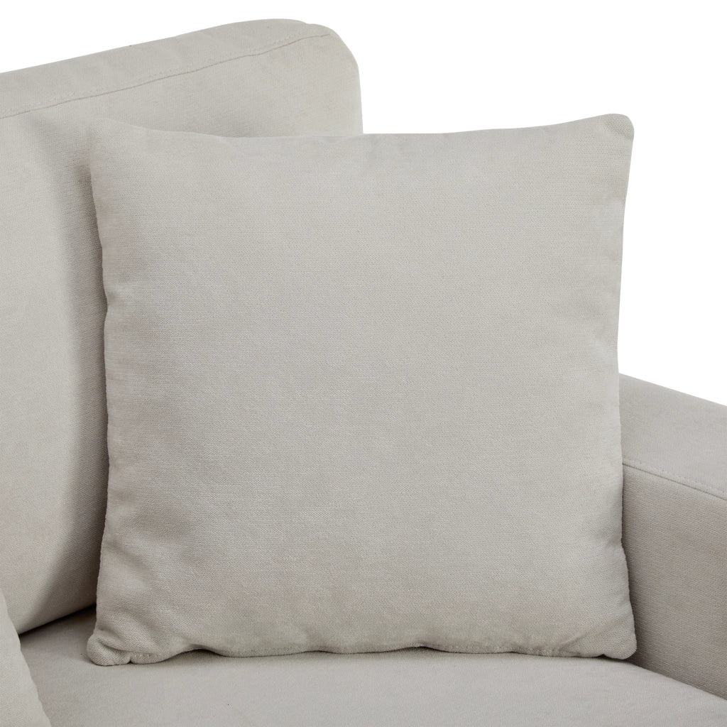 Divano Letto Angolare con Contenitore e Libreria ¨C MINIMAL ¨C Beige
