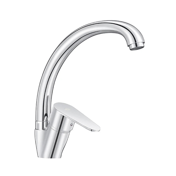 Miscelatore monocomando lavello DH canna alta cromo