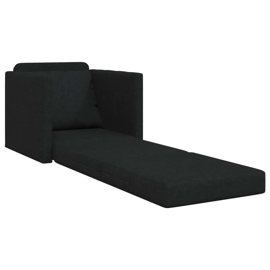 Divano letto Nero 74 x 77 x 81 cm Tessuto 4106623
