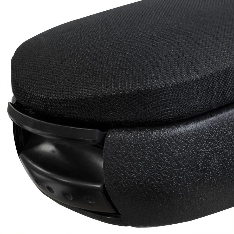 Bracciolo centrale per AUDI A4 B5 con scomparto imbottito in tessuto nero 03_0000375