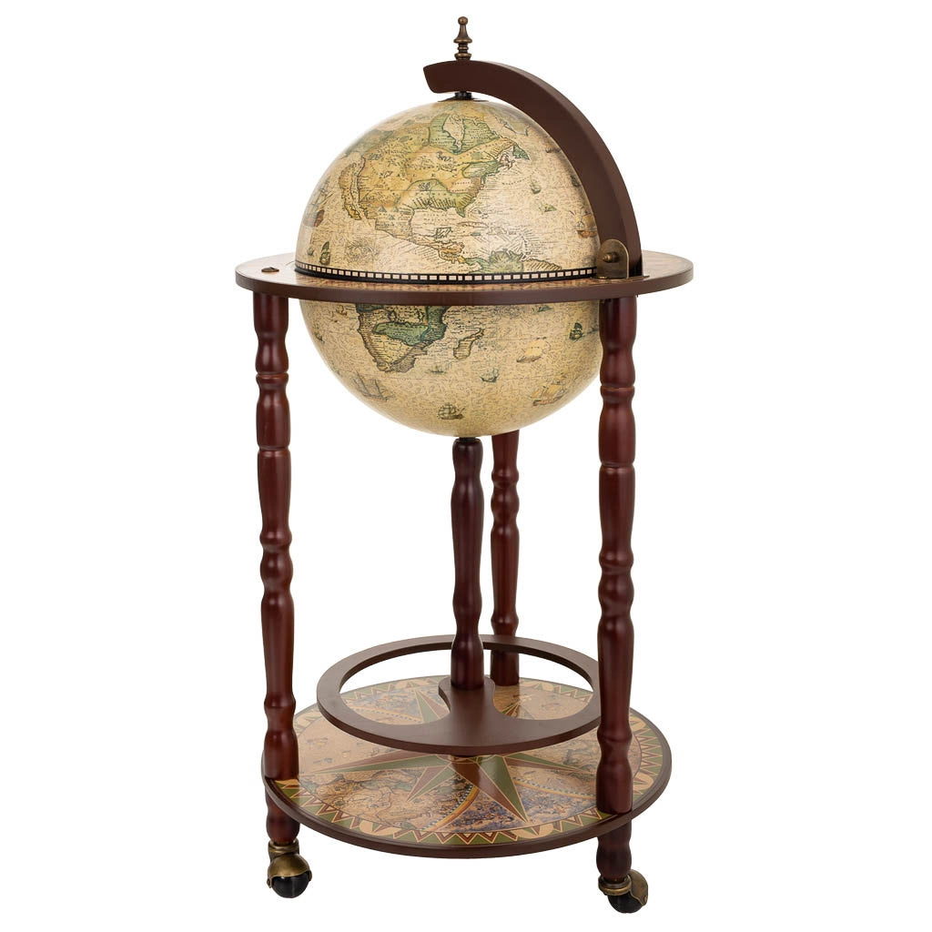 Mobile portabottiglieGlobe 44,3x44,3x87h