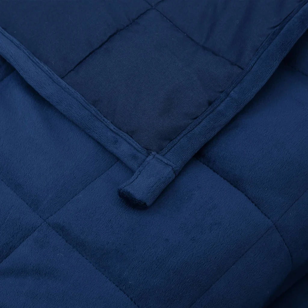 Coperta Ponderata Blu 150x200 cm 7 kg Tessuto
