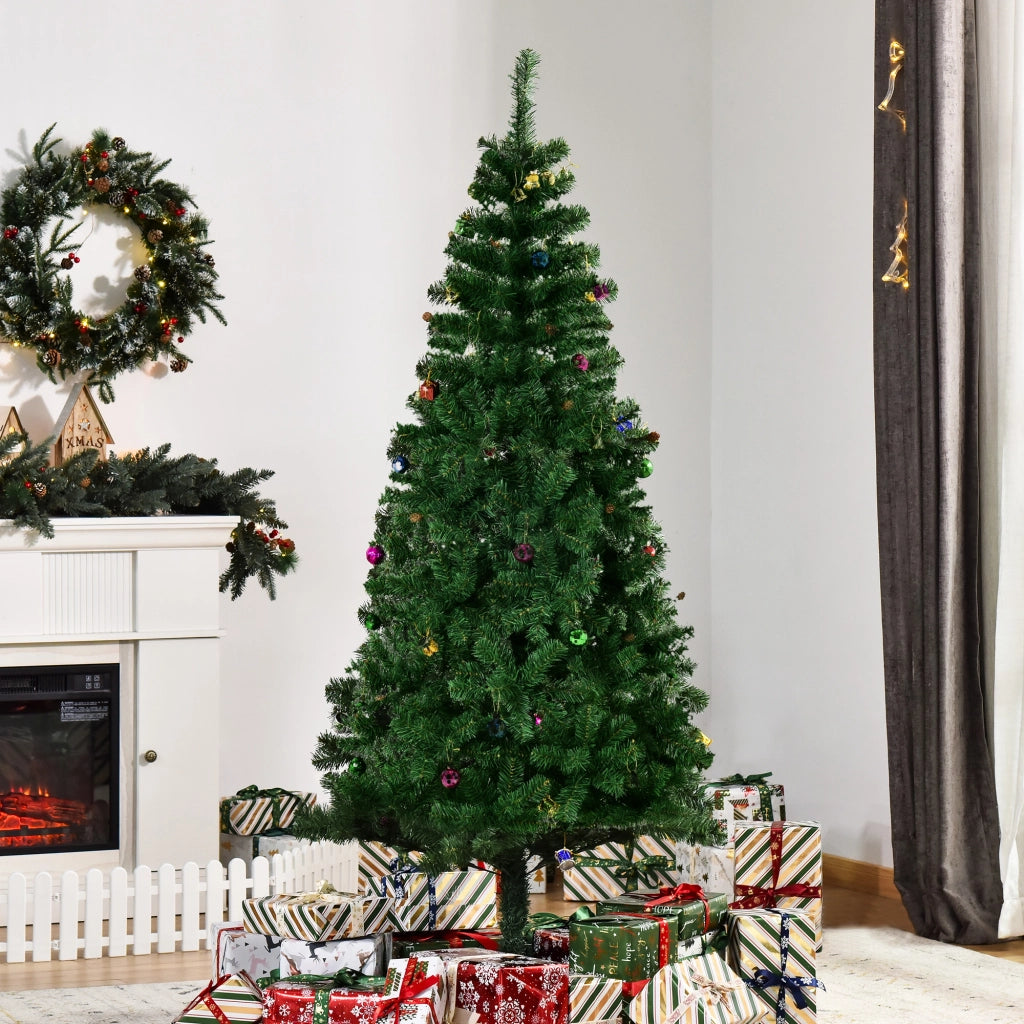 Albero di Natale Artificiale ¨C Minimal ¨C Verde 180 cm 624 Rami
