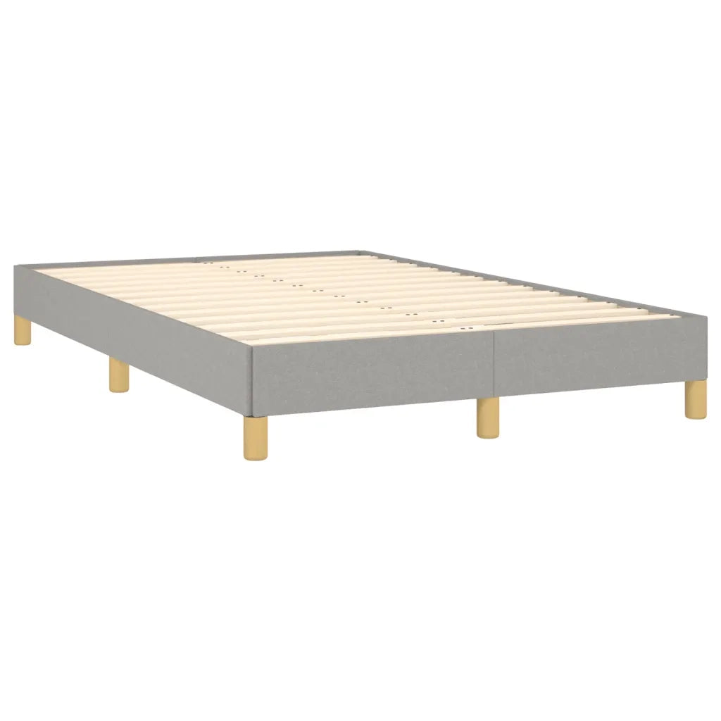 Giroletto senza Materasso Grigio Chiaro 120x200 cm Tessuto 346802