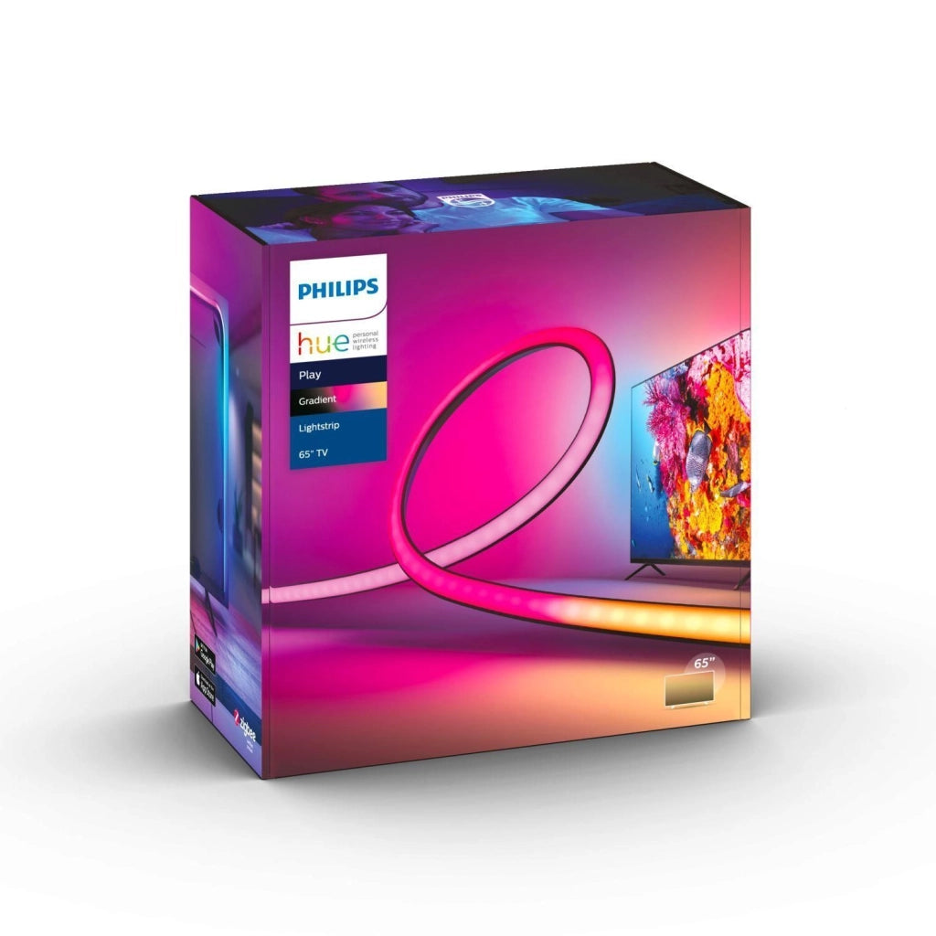 Philips 8718699784775 Hue Play Gradient Lightstrip LED Smart con Bluetooth e Zigbee colore Nero