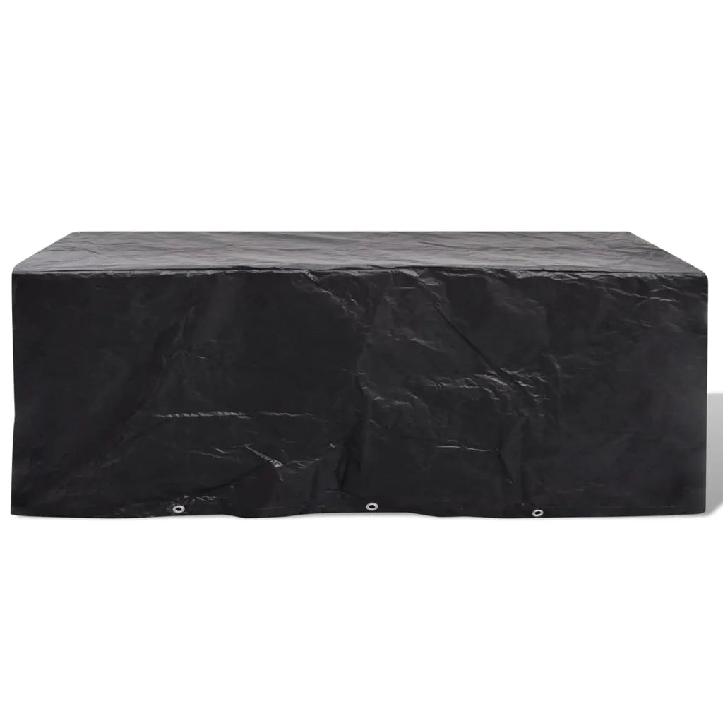 Coperture Arredi Giardino | Telone per mobili da esterni 2 pz Polyrattan 8 Persone 229x113 cm
