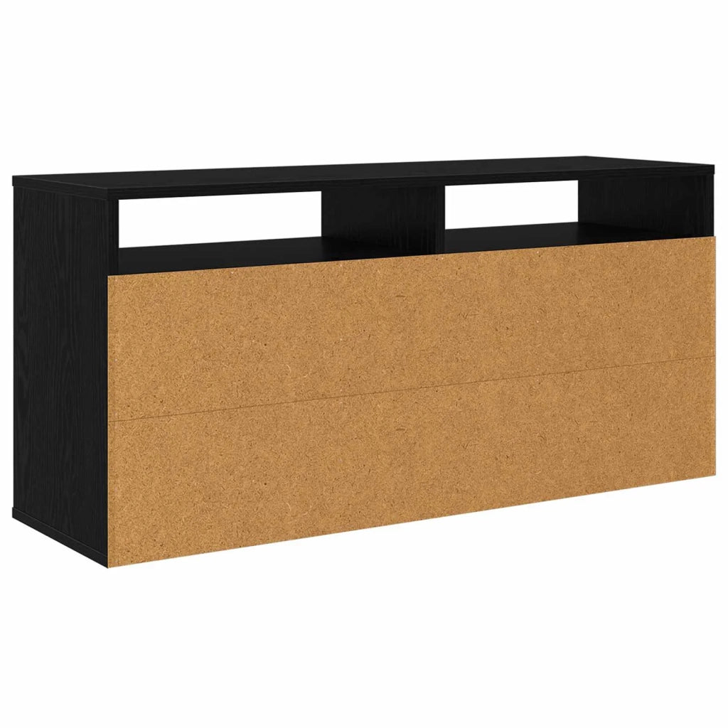 Lowboard con cassetto Rovere Nero 102 x 32 x 48,5 cm 8000589