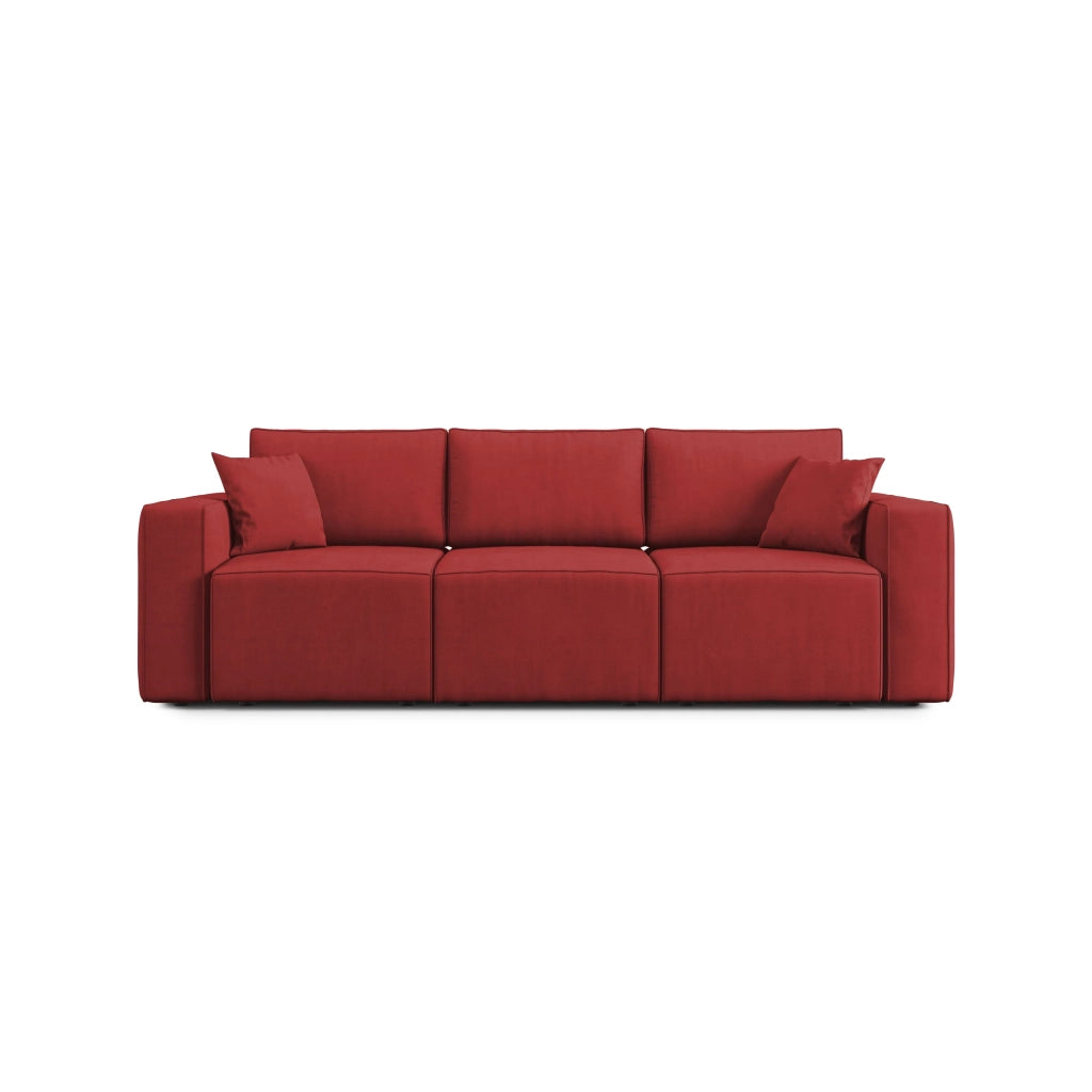 Morfeo Divano 3 sedute tessuto impermeabile 245 cm rosso