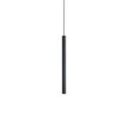 Lampada A Sospensione Look 1 Luce Led Integrato Nero