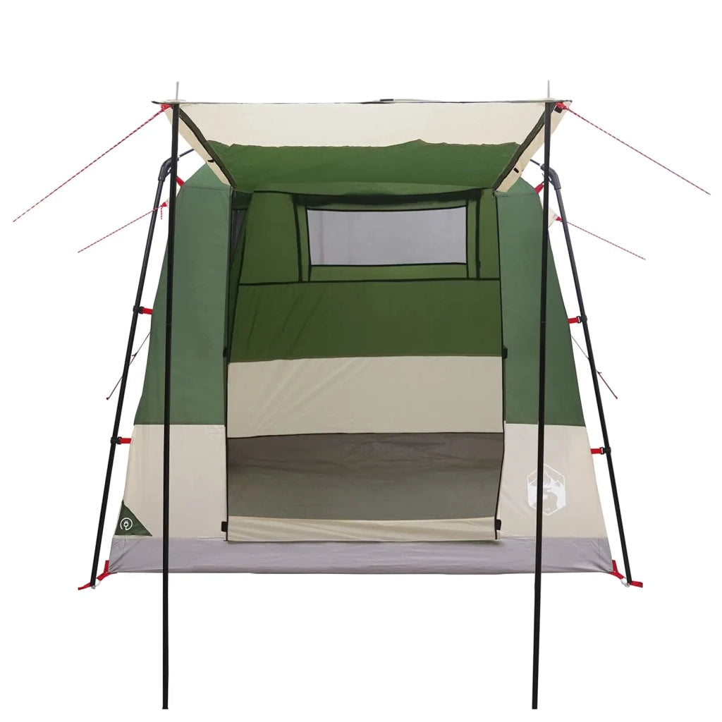 Tenda Party Verde 4 persone Poliestere 185T con rivestimento PU