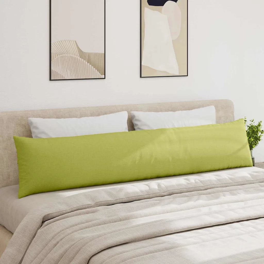 Cuscini da Divano 2 pcs Verde chiaro 200 x 40 cm Tessuto 42013878
