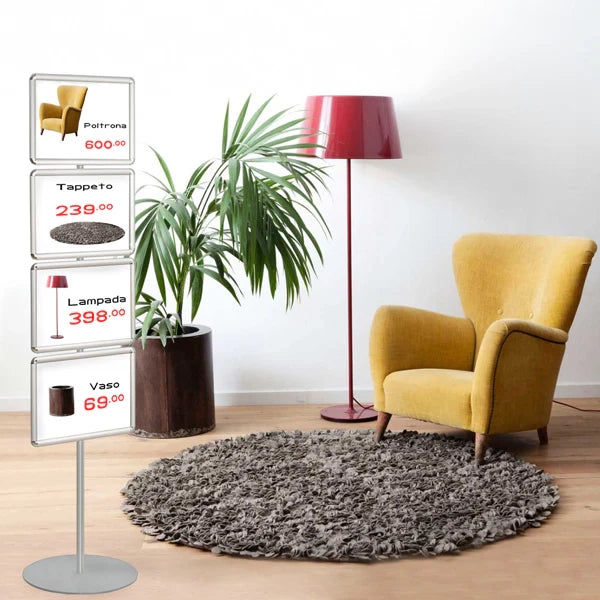 Porta Comunicazioni con A4 orizzontale Multiple - Bifacciale (8 x A4)