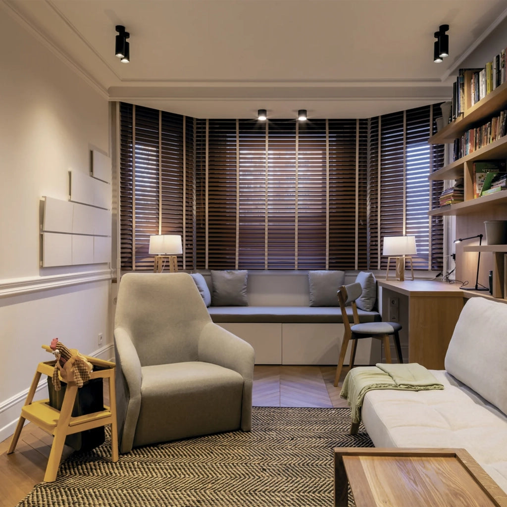 Maytoni Lampada da soffitto moderna Focus 1 luce GU10 nero metallo