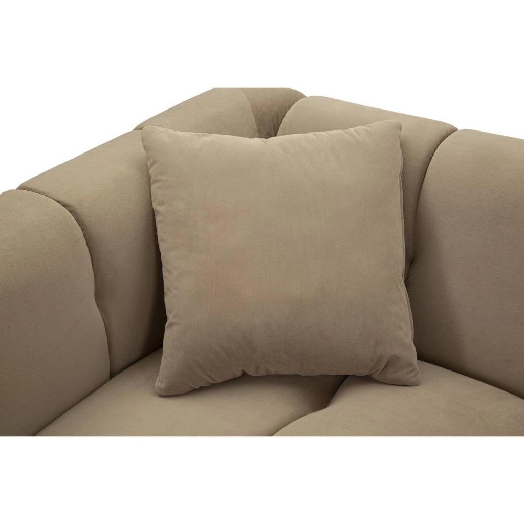 Divano VKH41, Marrone, Legno, 81x155x71 cm