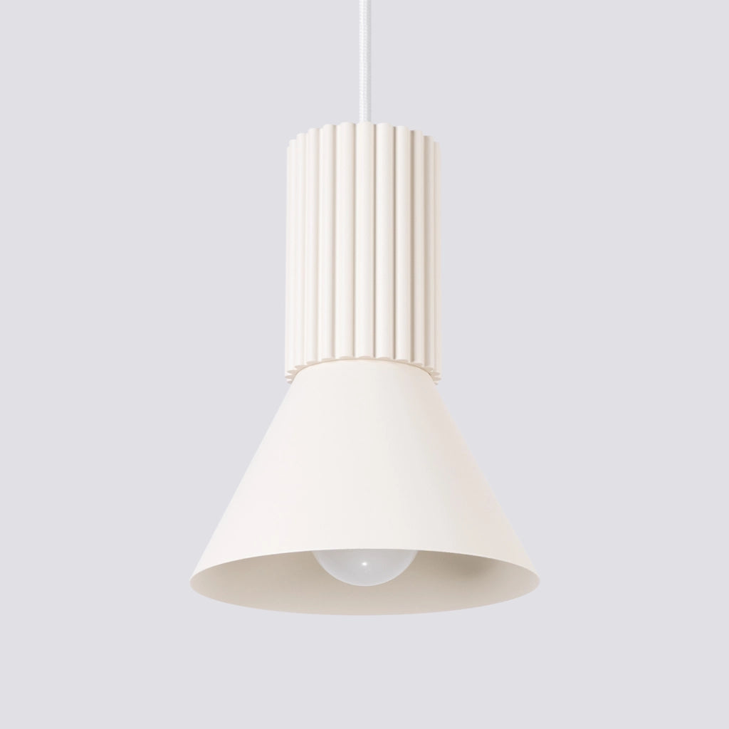 Lampada a sospensione ESTRIA 1 beige