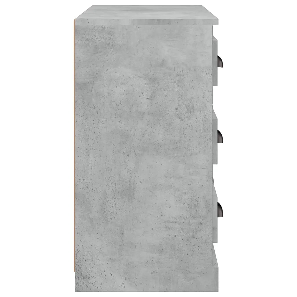 Credenza | Madia | Buffet da pranzo | Armadio da pranzo Grigio Cemento 70x35,5x67,5 cm in Legno Multistrato