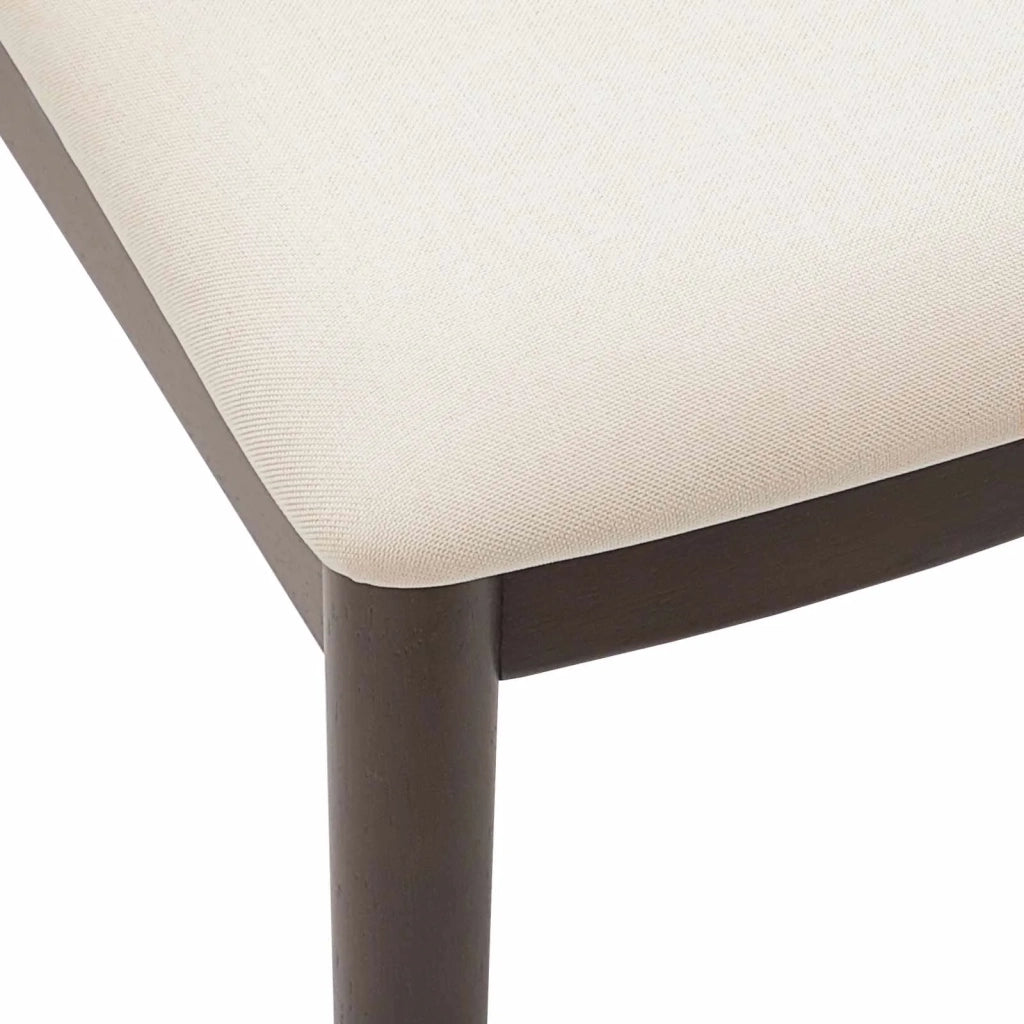 Sedia da pranzo 2 pcs Marrone chiaro e chiaro 42020411