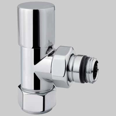 VALVOLA D'ARREDO A SQUADRA HIGH STYLE CROMO  3/8 x 2419     ARTECLIMA