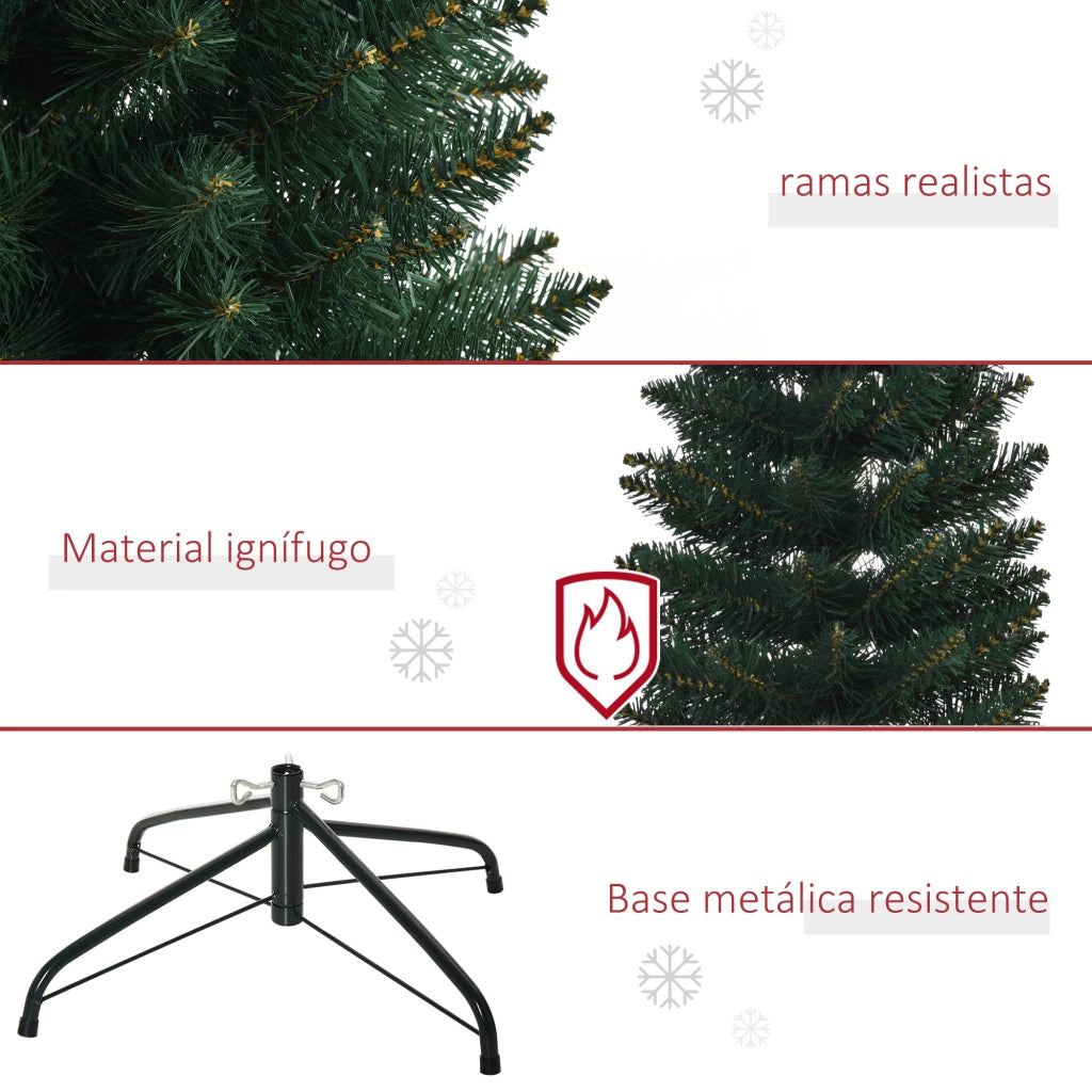 Albero di Natale Artificiale ¨C Minimal ¨C 180 cm Verde ?56