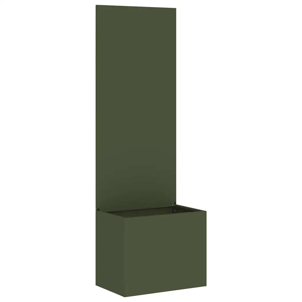 Schermo per privacy in giardino Oliver verde 50 x 150 cm 876444