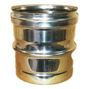 Raccordo da tubo arredo a tubo inox, diametro 140mm