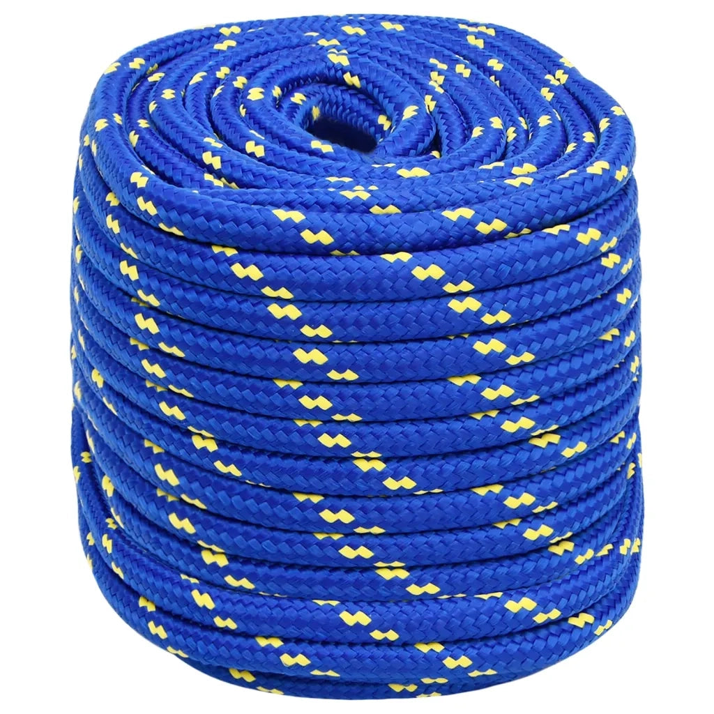 Corda | Fune per barca Blu 16 mm 25 m in Polipropilene