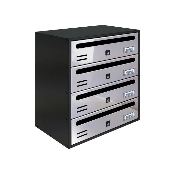 Alubox casellario postale Cubo