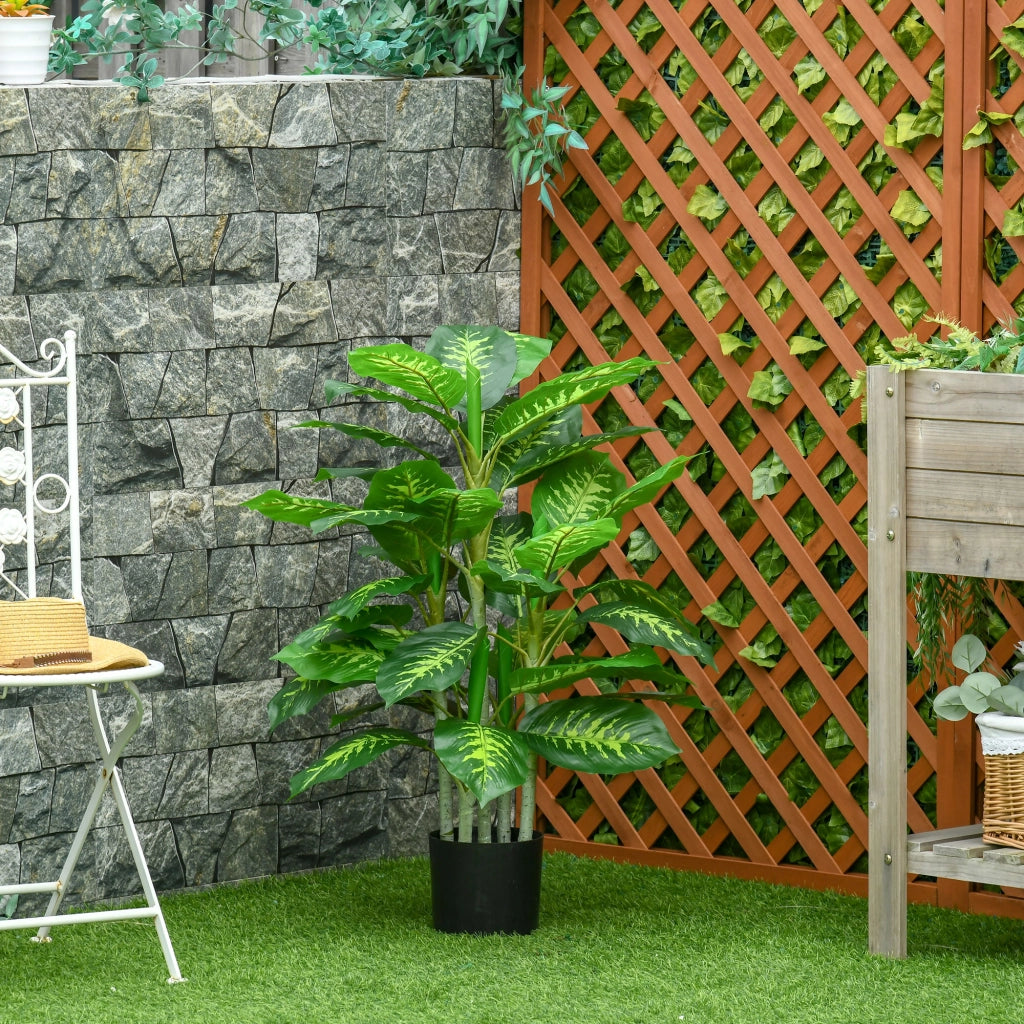 Pianta Artificiale Aglaonema ¨C Minimal ¨C 95 cm Verde