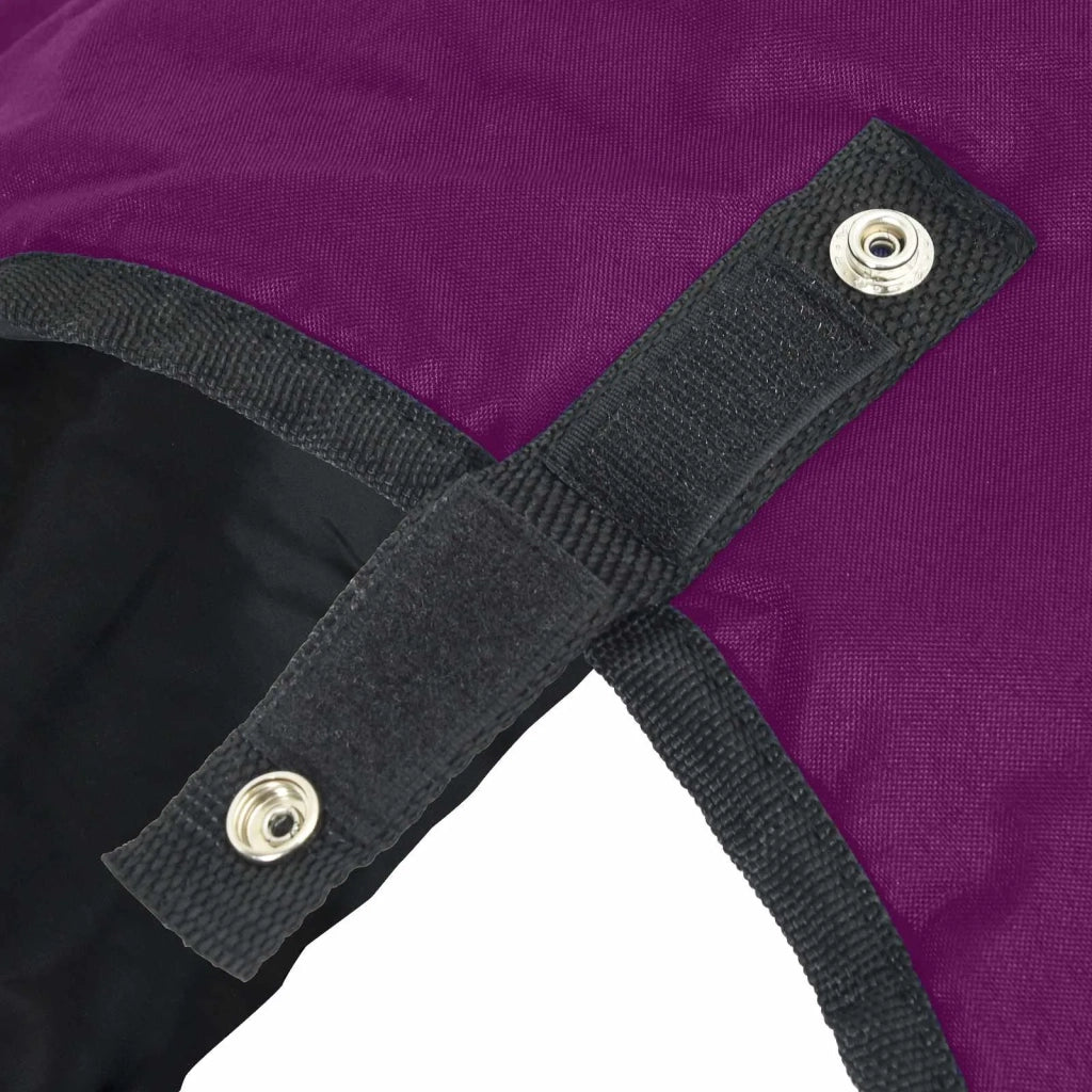 Coperta per Cavalli Verde Scuro e Nero 95 cm Poliestere 42013159