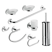 SET ACCESSORI BAGNO 8 PEZZI SERIE OTTO/ONE- METAF- pezzi 1