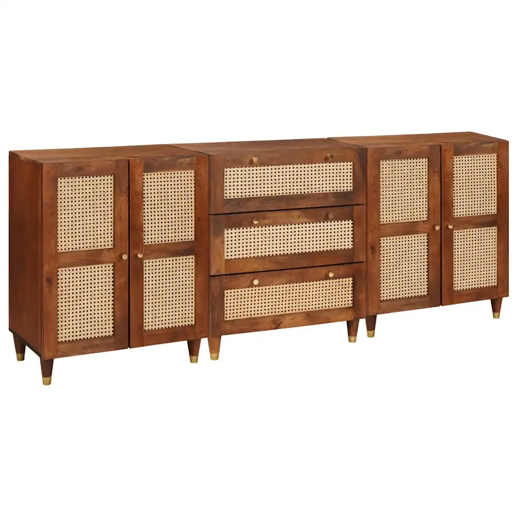 Set di Credenze 3 pcs Marrone 180 x 33 x 75 cm 3310170