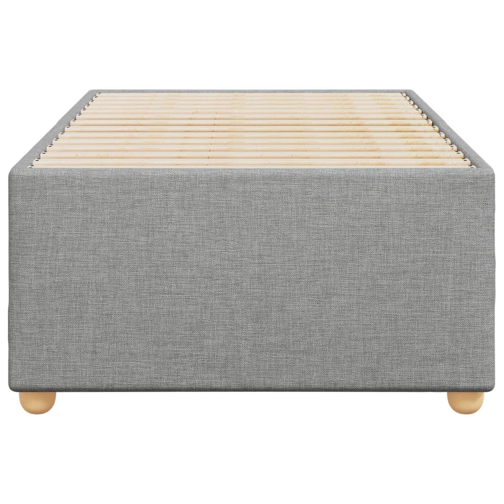 Giroletto senza Materasso Grigio Chiaro 80x200 cm Tessuto 3284687