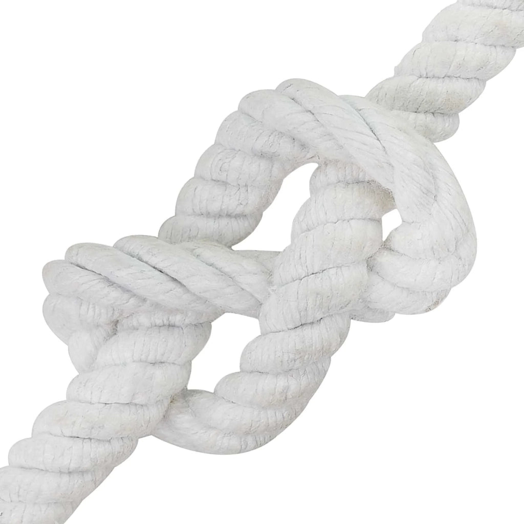 Corda di Cotone 14 mm 25 m Bianco 100% Cotone 42011866