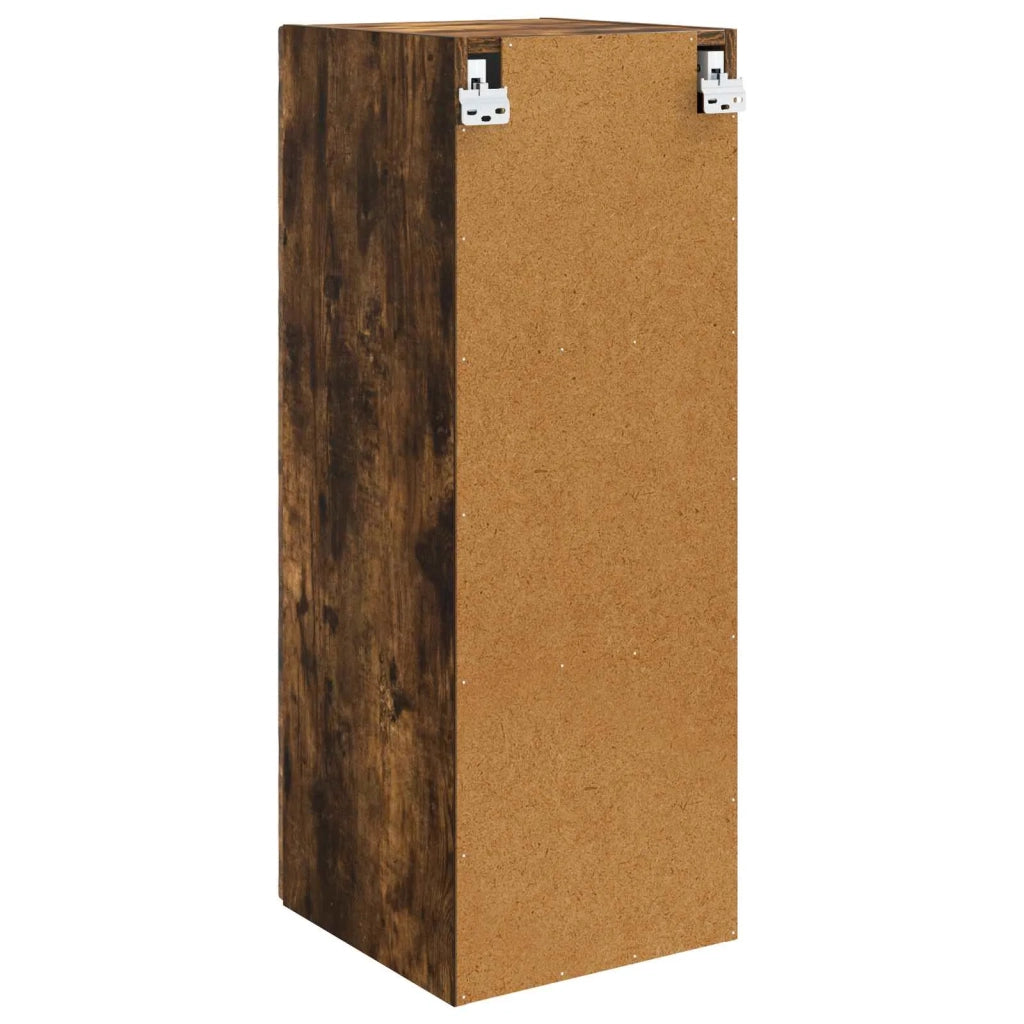 Mobiletto a muro Rovere Fumo 33 x 34,5 x 90 cm 898590