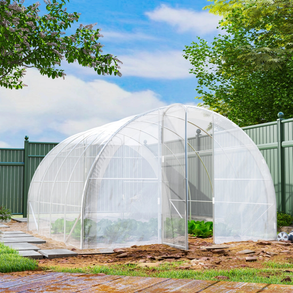 Serra Tunnel Giardino ¨C Minimal ¨C 4x3x2m Trasparente