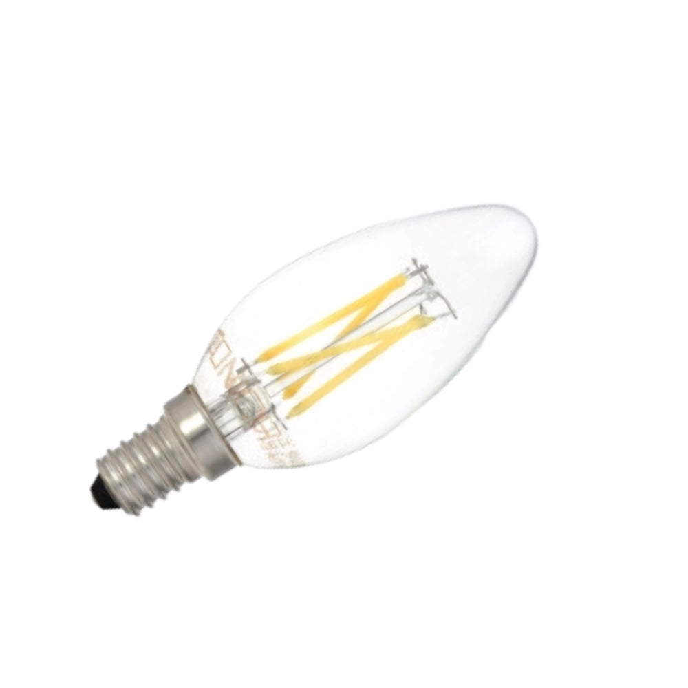 Optonica lampadine led a filamento c35 e14 4w alta efficienza e lunga durata *** temperatura colore lampada 2700k bia...