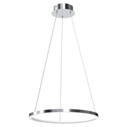 Lampada a sospensione LED HOOP Ø50 cromo 27W 4000K