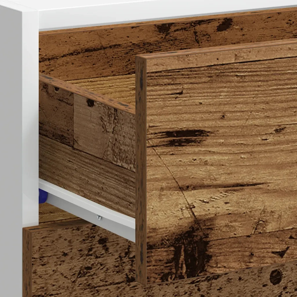 Pensile da cucina | Base da Cucina ¡°Lyon¡± Legno Vecchio in Legno Multistrato